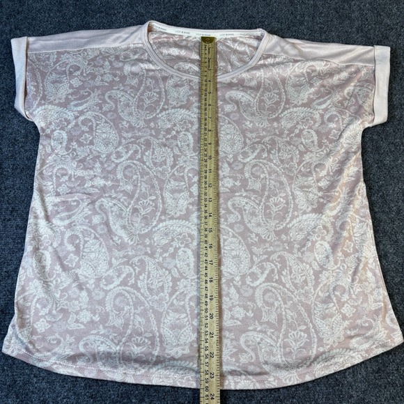 Woman's Lucky Brand 2 Piece Pajama‎ Set PJ's Size XL/EG Light Pink - Picture 4 of 10